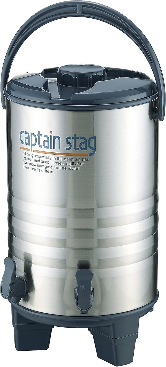 キャプテンスタッグ(CAPTAIN STAG) ジャグ ウォータージャグ タンク ビッグ ツインコック 【2栓/容量13L/16L】 保温・保冷タイプ アスタ M-5035/M-5036