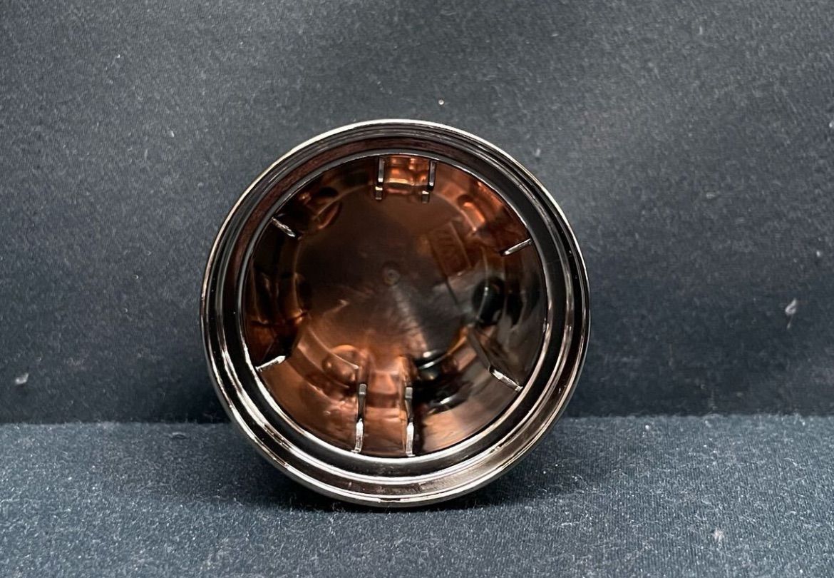 なるる CV-269 32個 ブラックシャインデコキャップ 樹脂 ISO 33mm 高