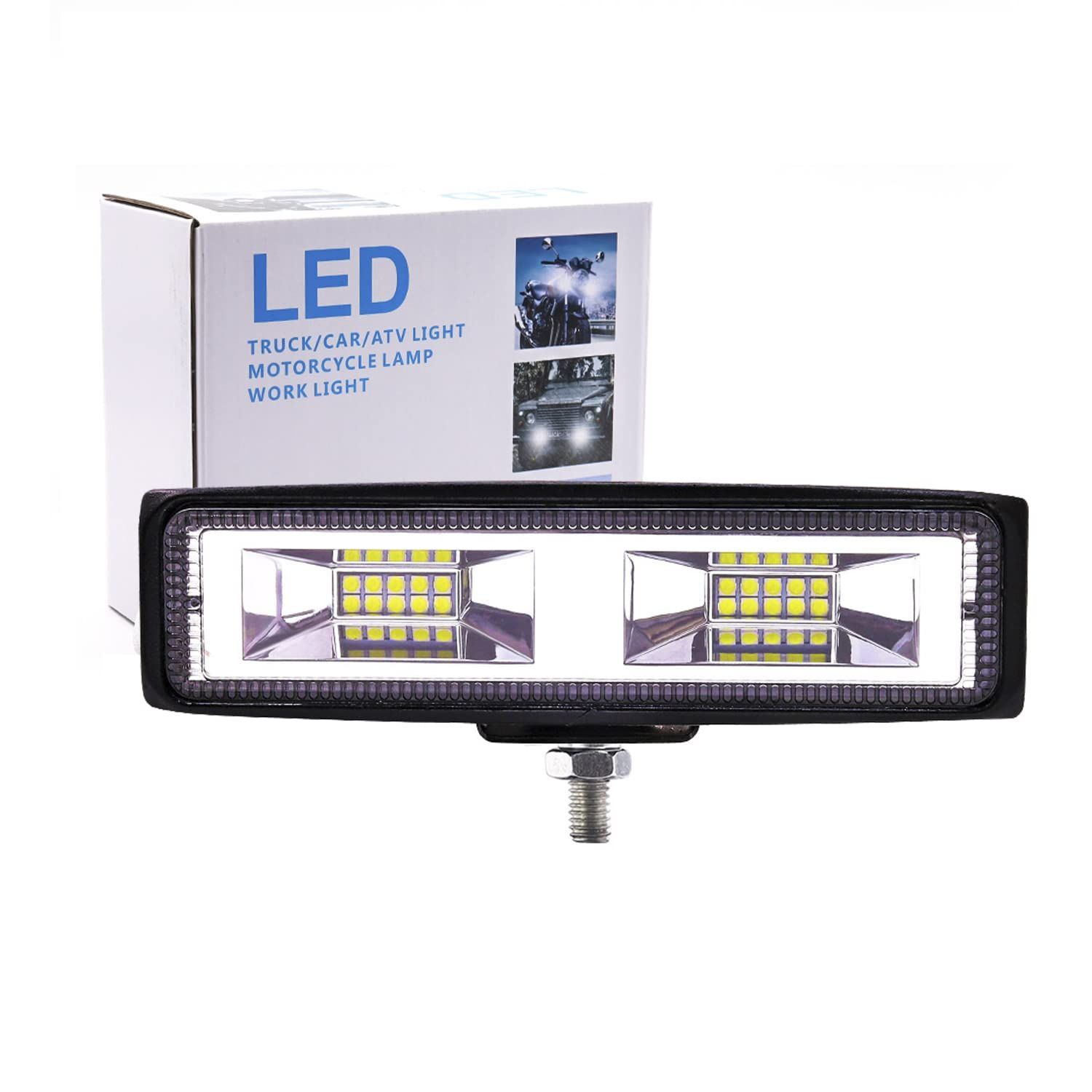 数量 汎用 車外灯 防水 防塵 長寿命 防振 耐衝撃 農業機械 24 V 現場作業 12 船舶 倉庫作業 作業灯 LED照明 LEDワークライト スポットライト 20 W ホワイト X STYLE 入り