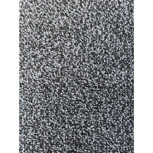 吸塵 吸水マット グレー 約75x90cm