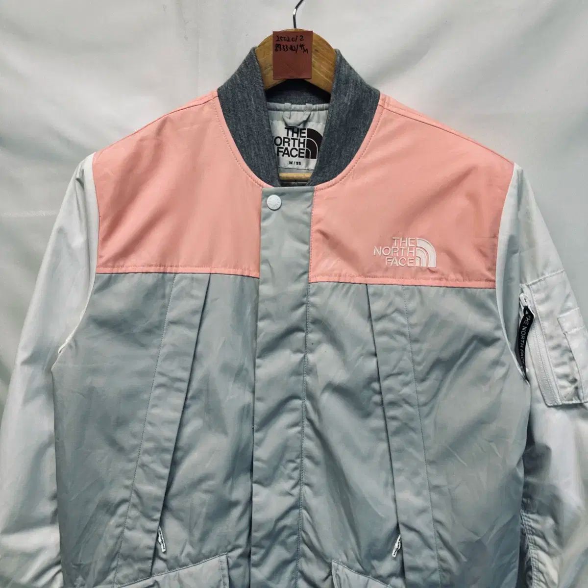 The North Faceザノースフェイス☆モッズコート 95 Mレッド THE NORTH