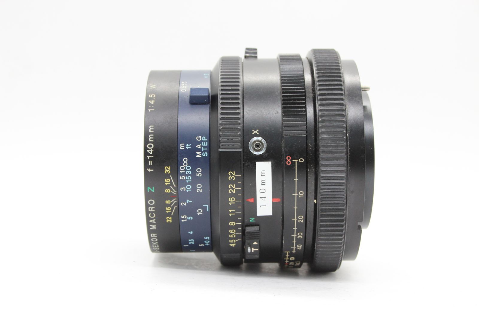 訳あり品】 マミヤ Mamiya-Sekor Macro Z 140mm F4.5 W 前後キャップ