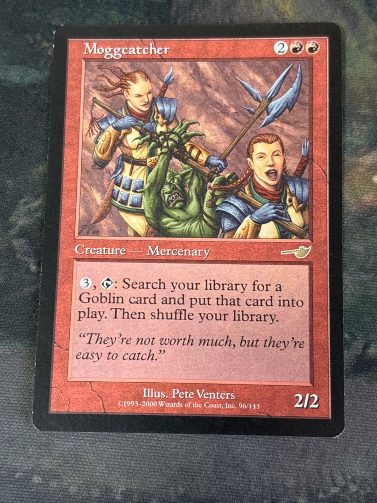 MTG モグ捕り人　英語foil MTG モグ捕り人 foil 英語 MTG モグ捕り人 Moggcatcher 英語foil