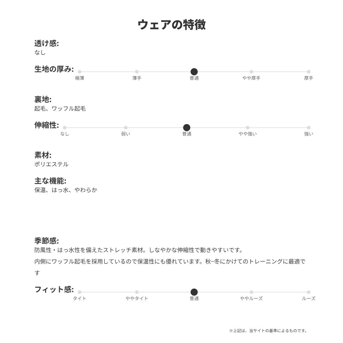 スポーツウェア