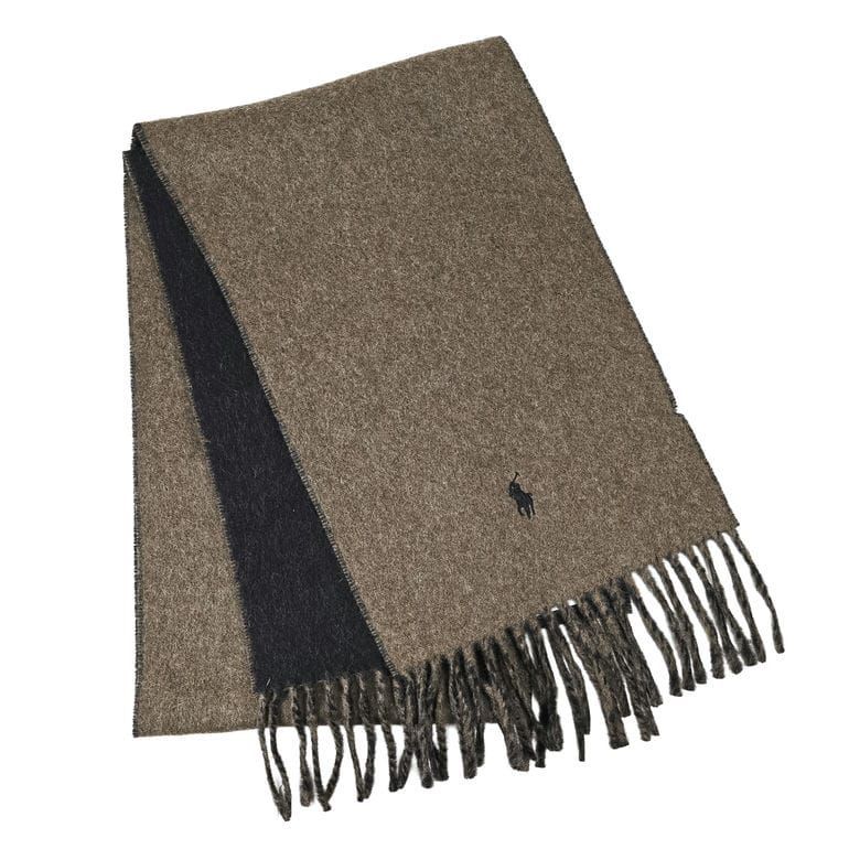 ポロ ラルフローレン POLO RALPH LAUREN マフラー リバーシブル メンズ レディース 男女兼用 レンジャーグリーン ポロブラック PC0455 395