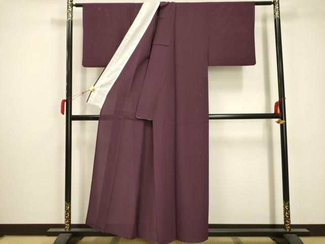 二藍色 洗える着物