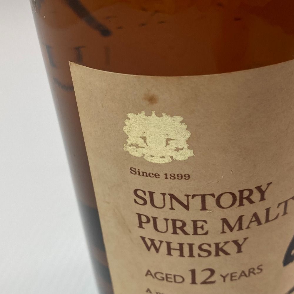 山崎 12年 ピュアモルト特級 760ml 43度 未開栓- メルカリ