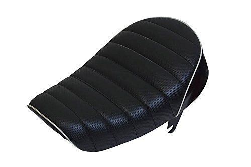 バイクパーツセンター Bike Parts Center モンキー Z50J カスタムシート タックロール パイピング白 308615