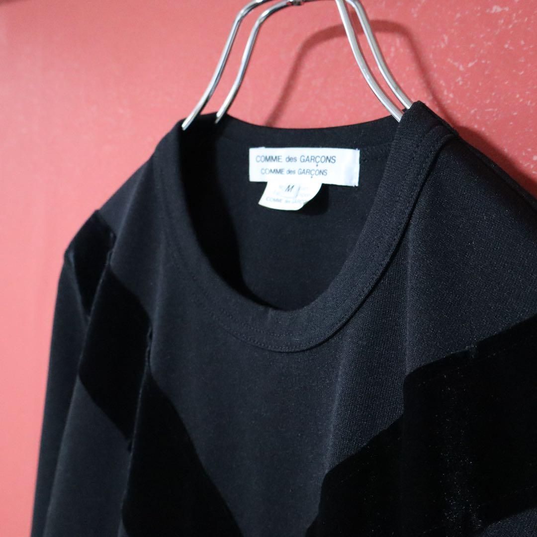 美品】COMME des GARCONS コムコム 20AW クロスベロアT - メルカリ