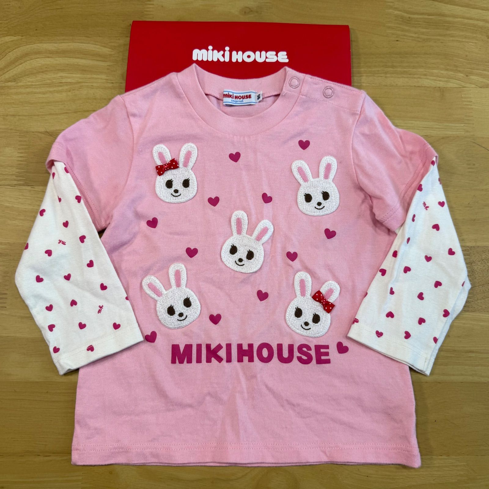 ミキハウスロンT◎美品◎サイズ90 - メルカリ