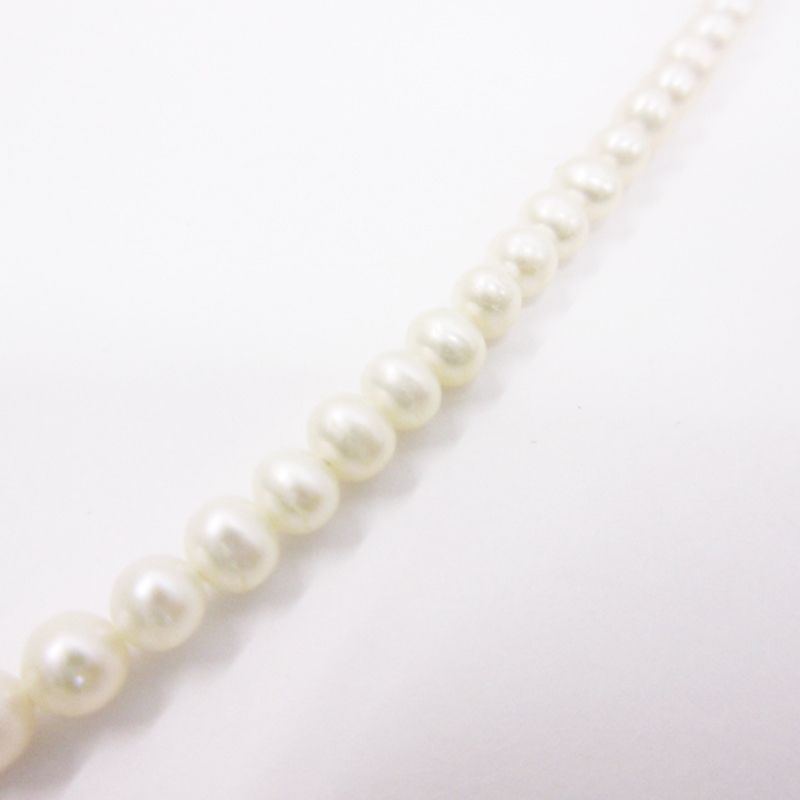 ミキモト ペルリータ ベビーパール ネックレス 4mm K18 留め具 ミキモト MIKIMOTO ペルリータ ベビーパール ネックレス 淡水