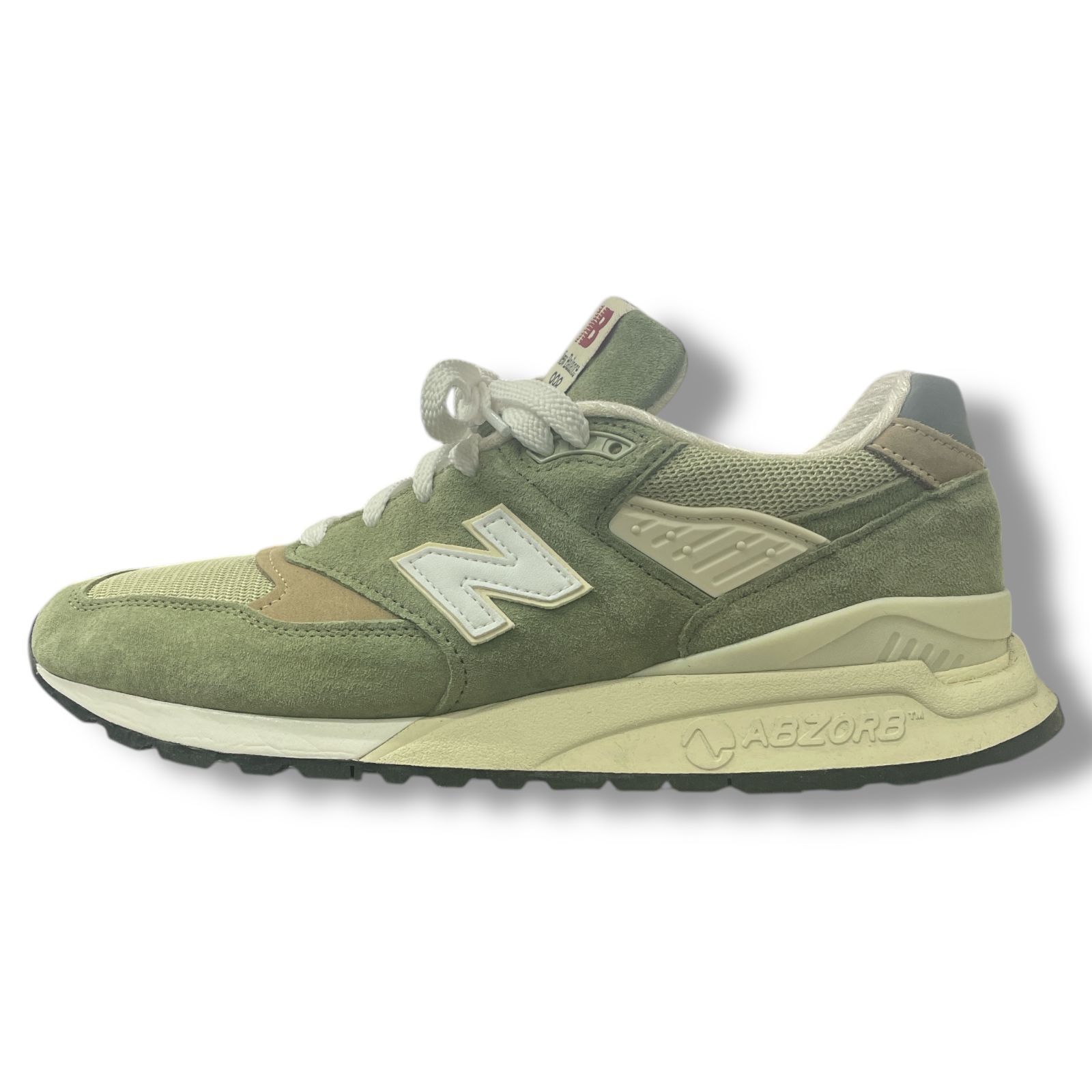 参考上代39600円 国内正規 New Balance MOSS GREEN スエード  