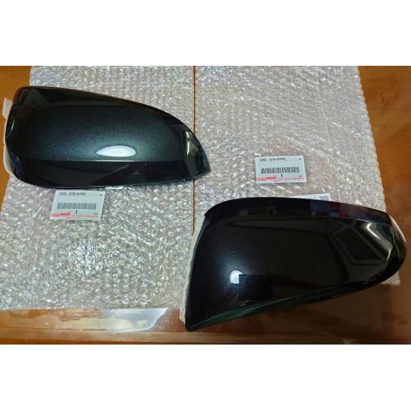 ★トヨタ純正新品★80系 85系 ハリアー 左右セットドアミラーカバー プレシャスブラック カラーナンバー219 door mirror covers Harrier