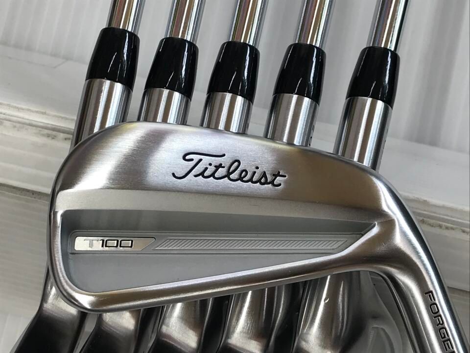 新品 タイトリスト 2023年 T100 #5-PW 6本 Dynamic Gold (S200