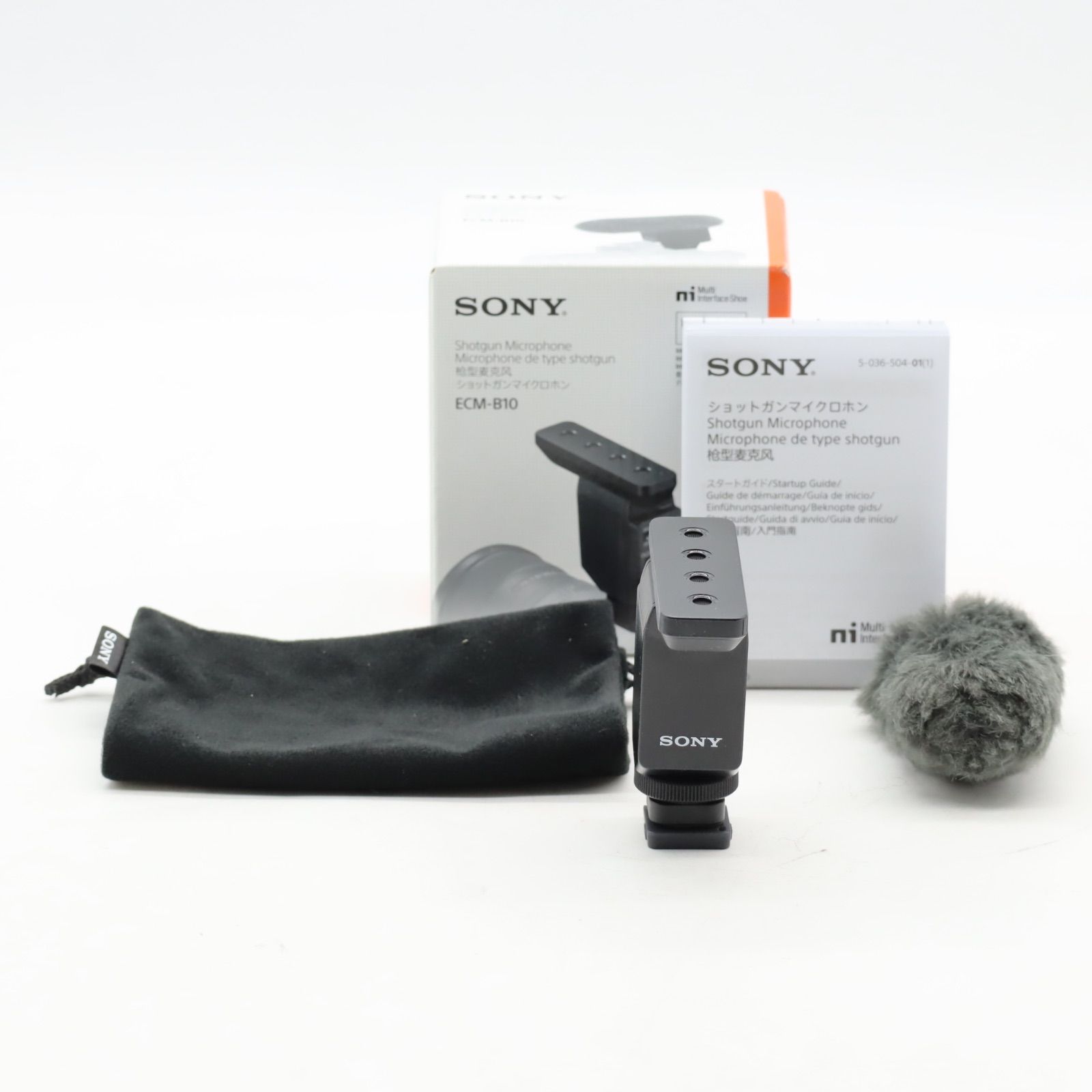 SONY カメラ用マイク ショットガンマイクロホン ECM-B10 - メルカリ SONY カメラ用マイク ショットガンマイクロホン ECM-B10 - メルカリ