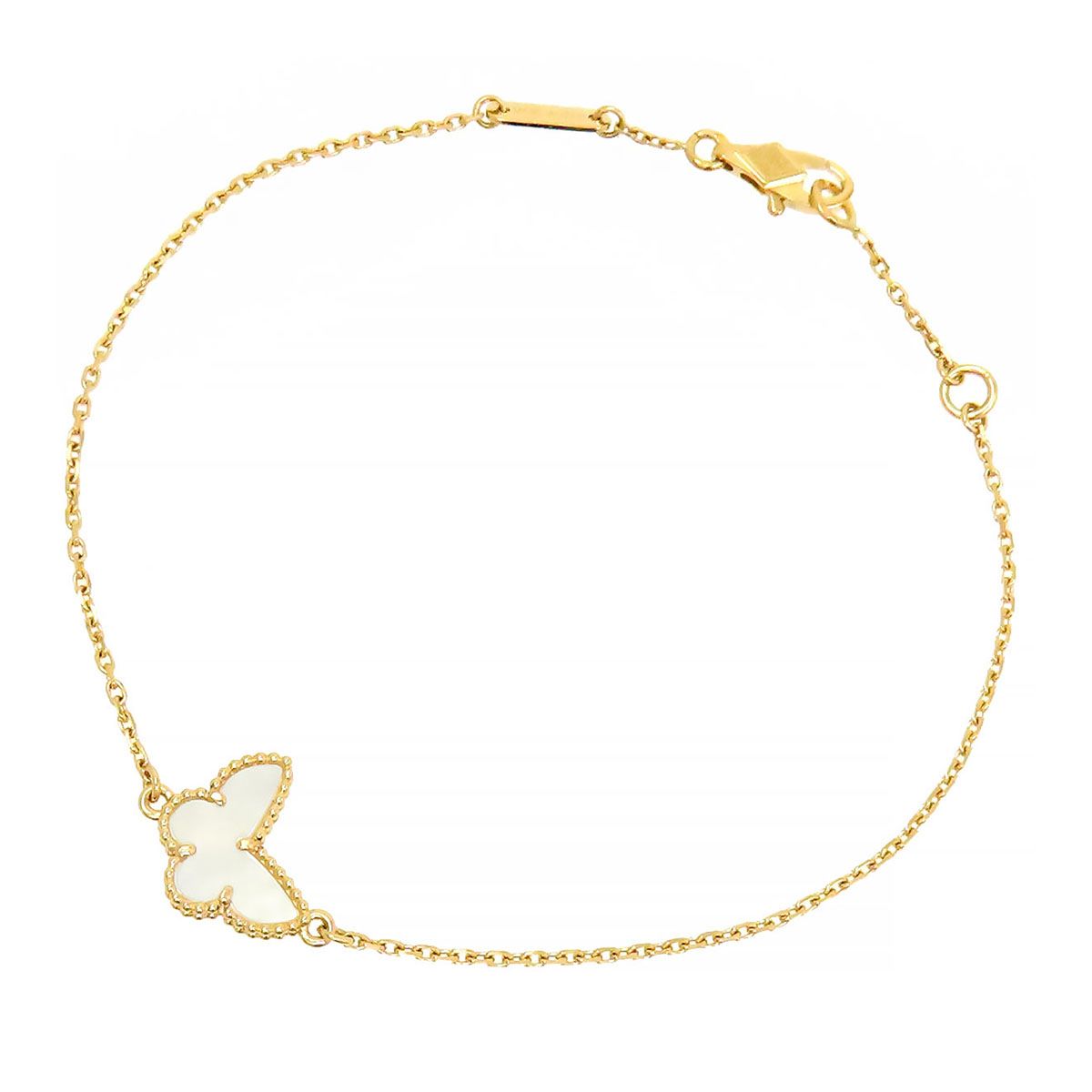 VanCleef＆Arpelsブレスレット スウィートアルハンブラ パピヨン すぐ届く！スウィート アルハンブラ パピヨン ブレスレット 蝶々