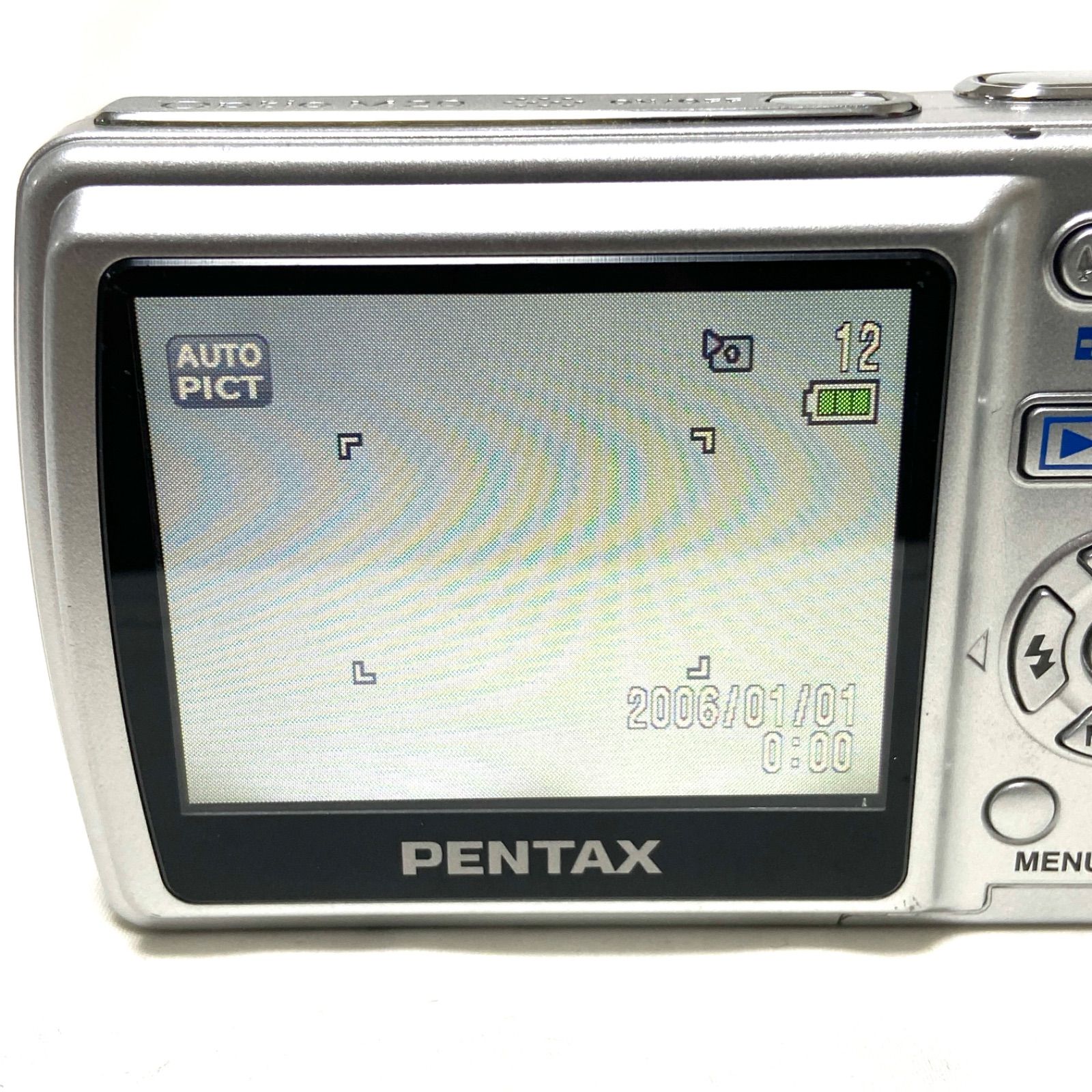 PENTAX Optio M20 シルバー コンパクトデジタルカメラ 7.0 MEGAPIXELS