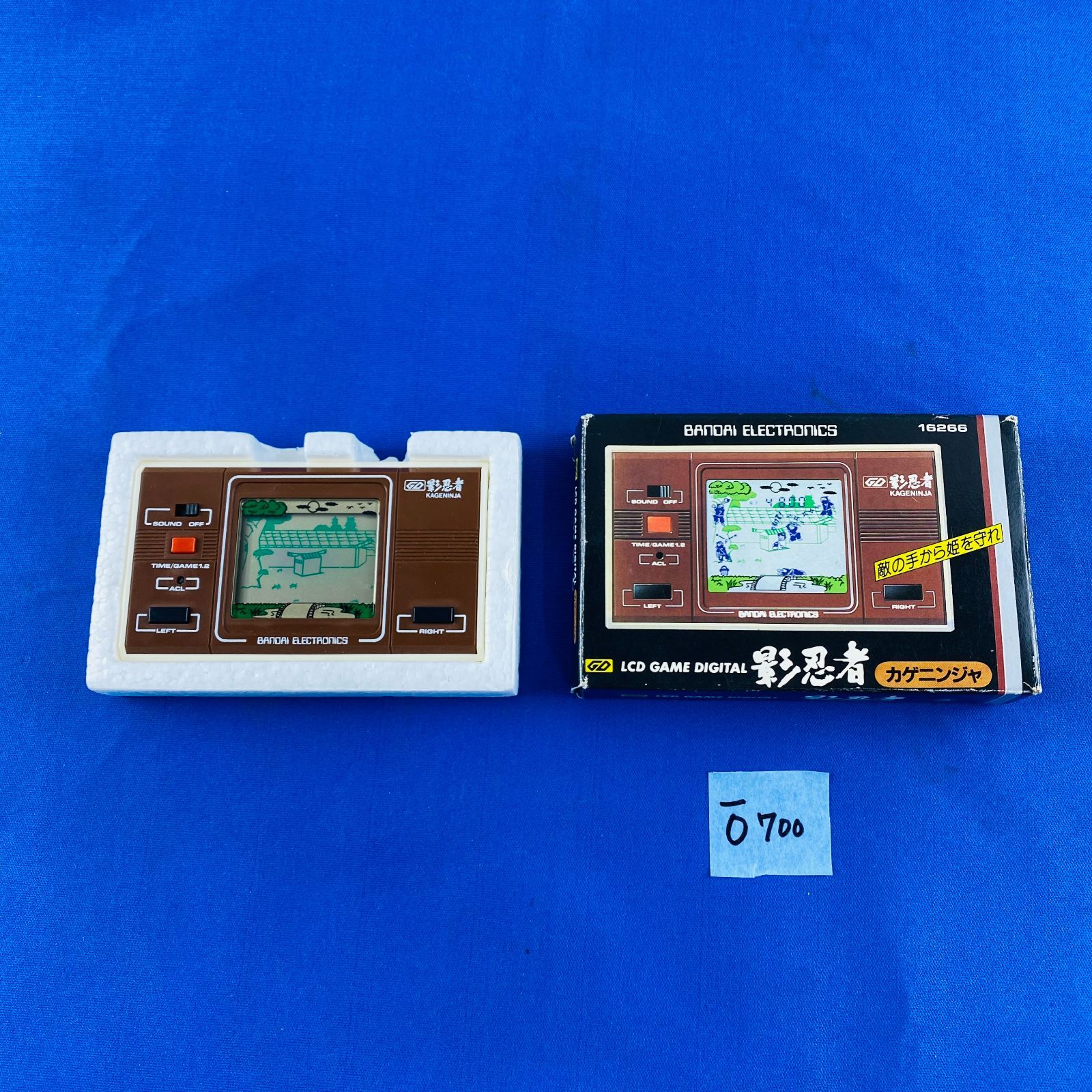 Dettagli dell'articolo 即決LCDゲーム 美品 影忍者 箱説明書