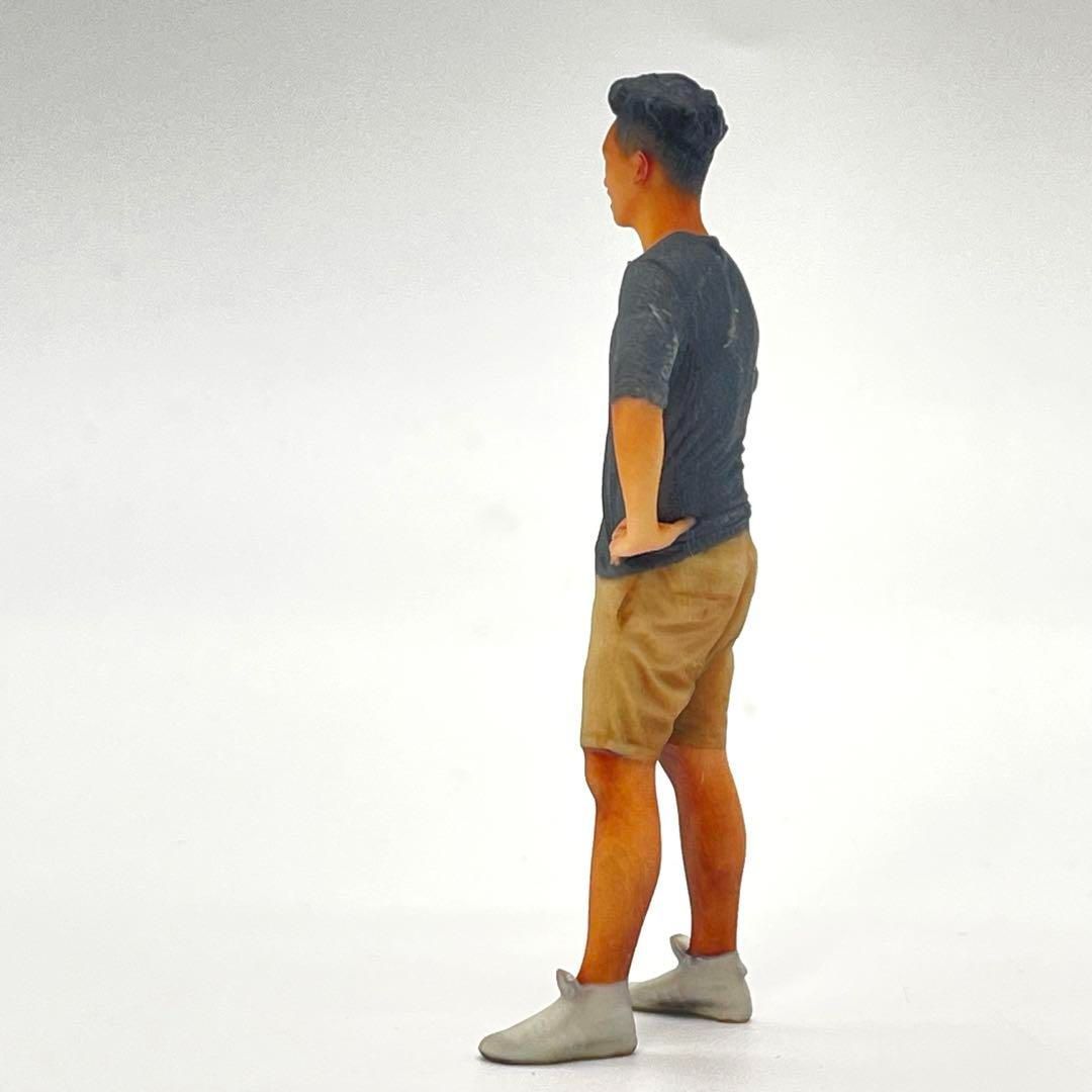 1/24 NU-0004 男性 フィギュア 完成品 ミニカーに 1/64より大