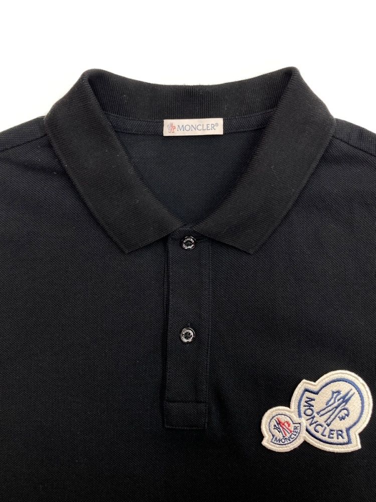 モンクレール MONCLER MAGLIA POLO MANICA CORTA マグリア ポロ マニカ コルタ ポロシャツ 半袖 ワッペン 刺繍 黒 D20918304200 84556 半袖ポロシャツ ロゴ ブラック Sサイズ 104MT-1645 モンクレール MONCLER MAGLIA POLO MANICA CORTA マグリア ポロ マニカ コルタ ポロシャツ 半袖 ワッペン 刺繍 黒 D20918304200 84556 半袖ポロシャツ ロゴ ブラック Sサイズ 104MT-1645