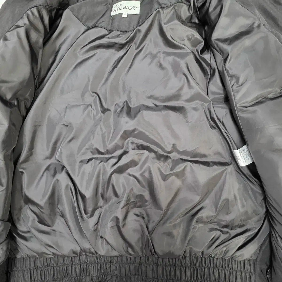 ショートダウンコート ハーフスリーブ