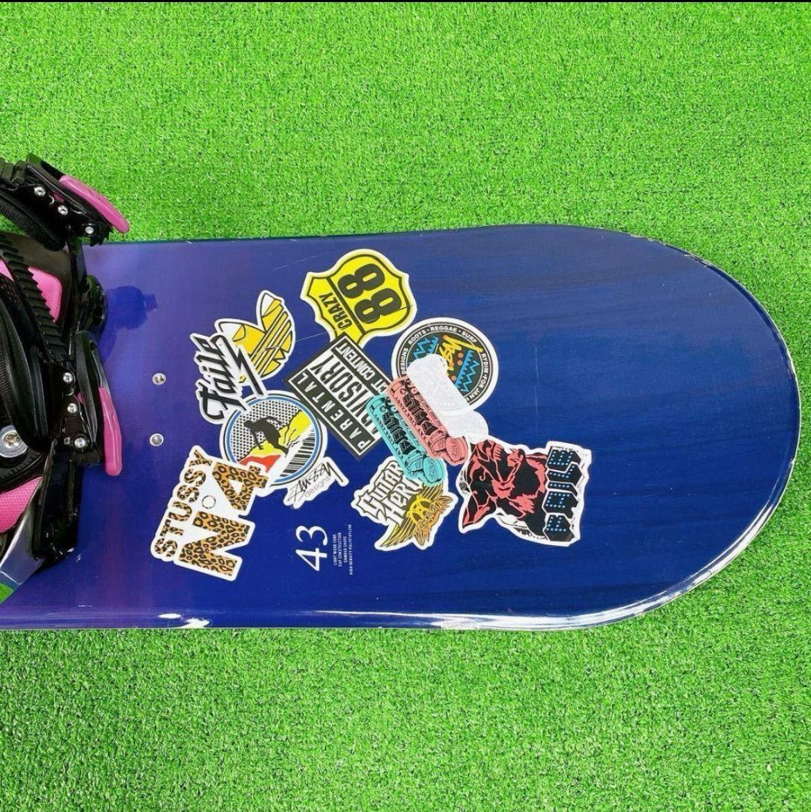 FUR PURE ENJOYMENT 145 × ビンディング付き スノーボード - メルカリ