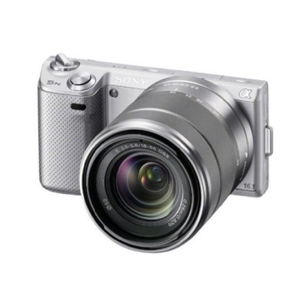 ソニー SONY α NEX-5N ダブルズームレンズキット シルバー SD