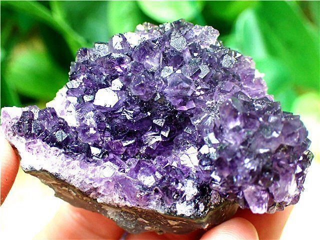 約：1055gAAA級家庭円満天然アメジストクラスターB85G6/335G13A