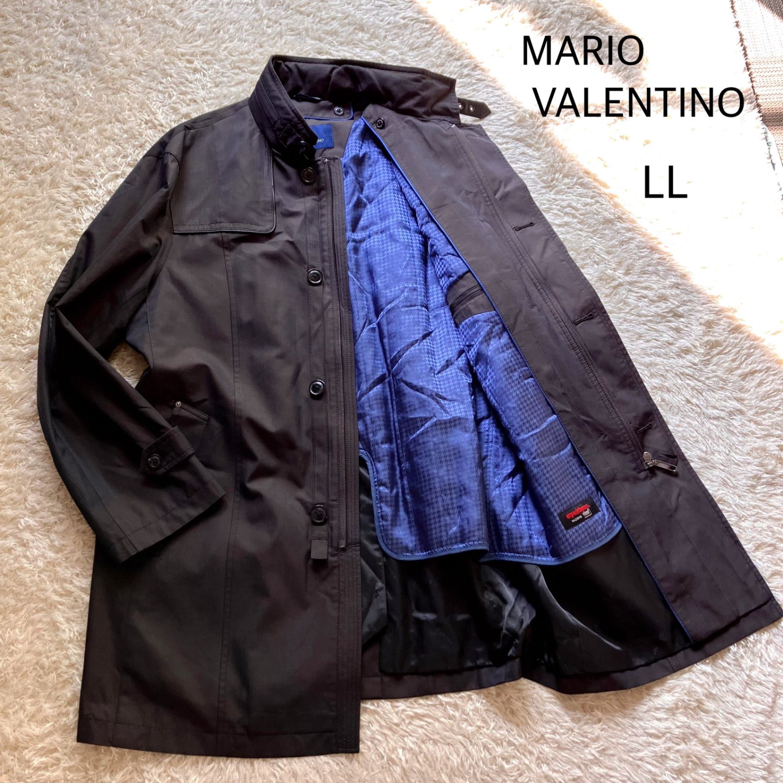 MARIO VALENTINO(ITA)ビンテージダウンライニングコート