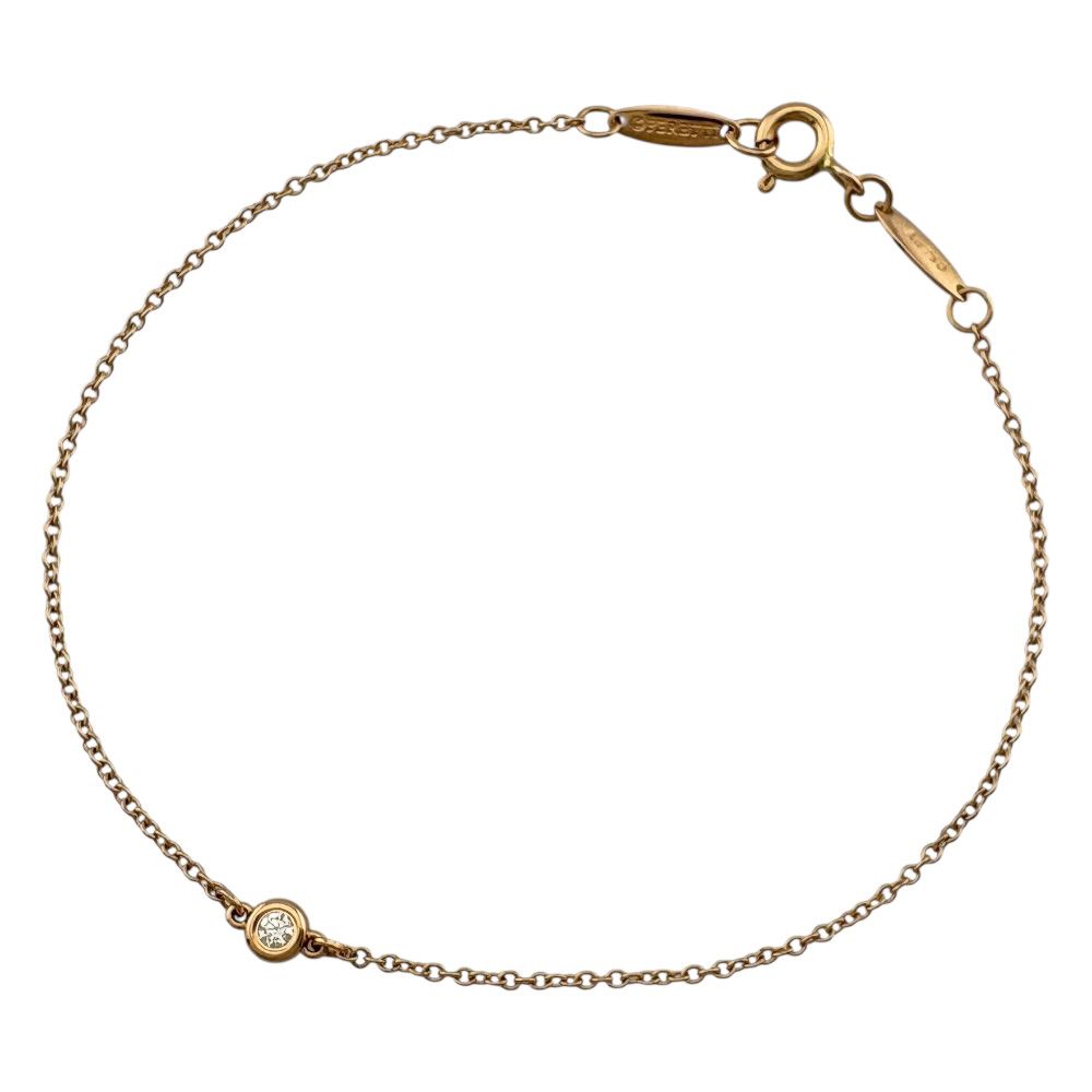 ティファニー バイザヤード ブレスレット K18 YG Tiffany & Co. - TIFFANY&Co.(ティファニー) ブレスレット美品