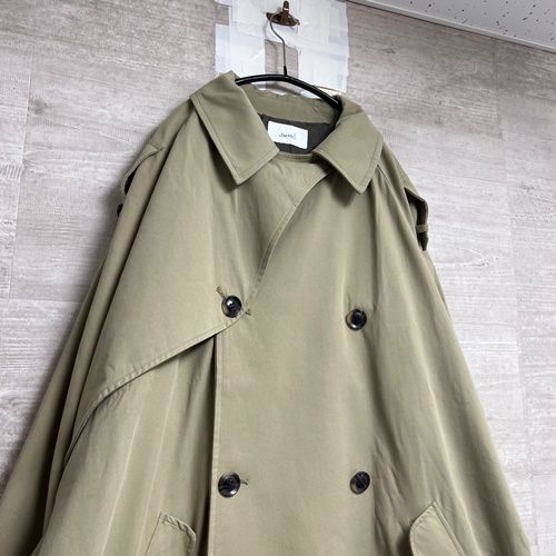 soerte トレンチコート soerte（ソエルテ）の「Oversized stand collar trenchcoat