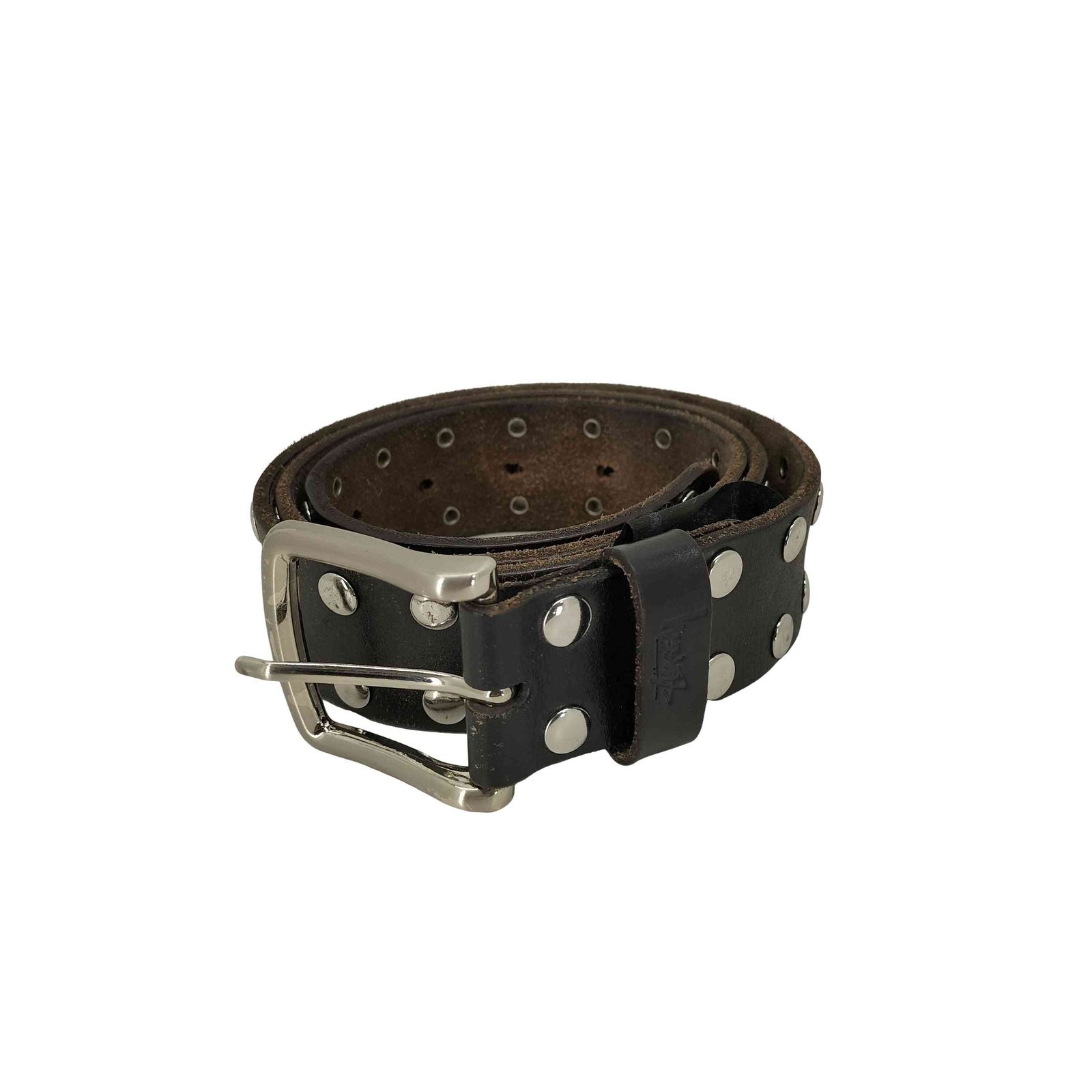 ステューシー Stussy 8 BALL STUDDED BELT 8ボール スタッドレザー