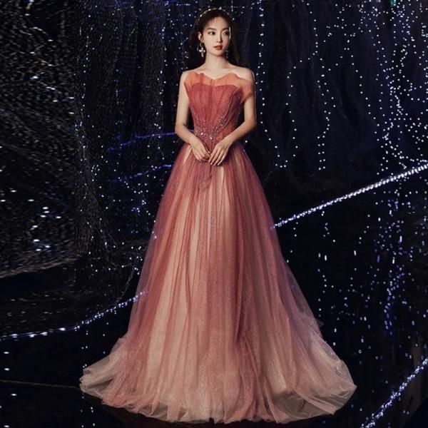 ロングドレス ドレス ウェディングドレス ワンピース パーティードレス 演奏会 発表会 二次会 コンサート舞台 卒業式 披露宴