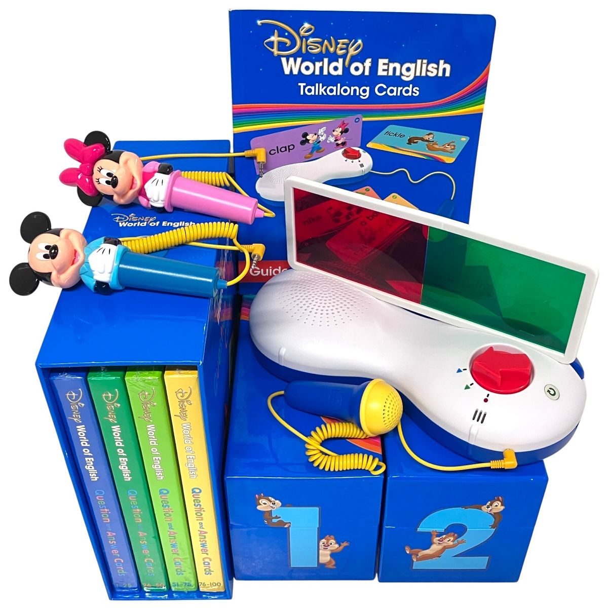 DWE トークアロング Q-Aカード ディズニー ワールド イングリッシュ 2025年頃 子ども 英語 教材 F10505777