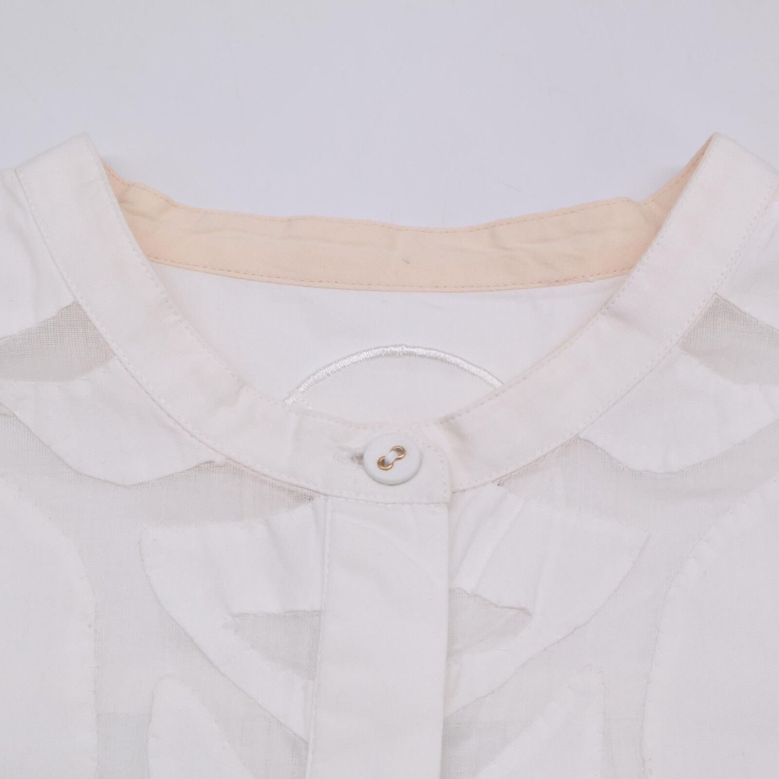 pheeta フィータ オーガニックコットン シャツ ブラウス ベージュ