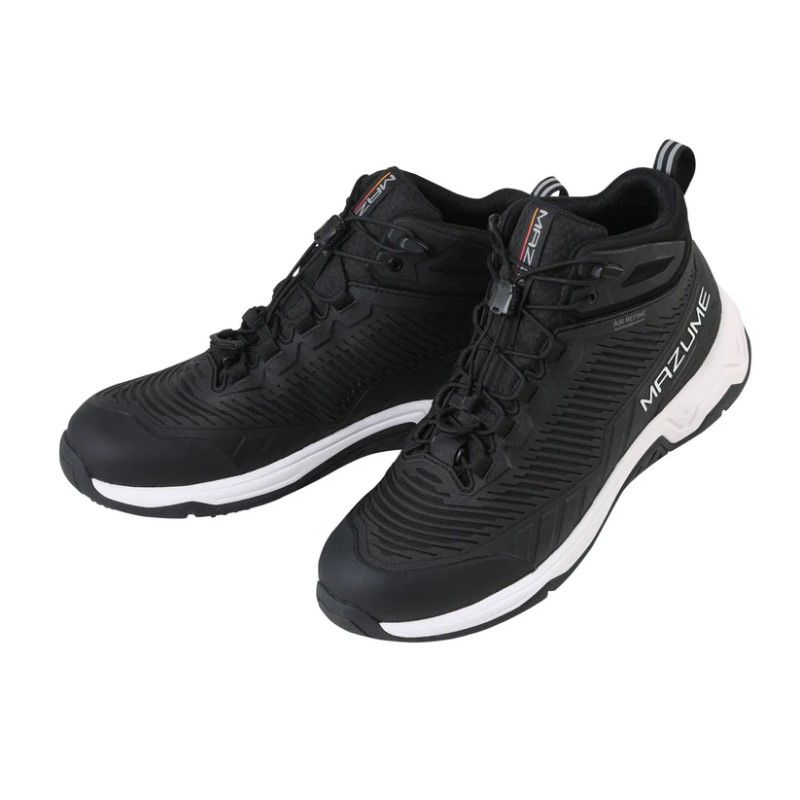 MZSH-743 mazume ラフウォーターデッキシューズ ハイカット LL ブラック 船釣り オフショア 滑らない