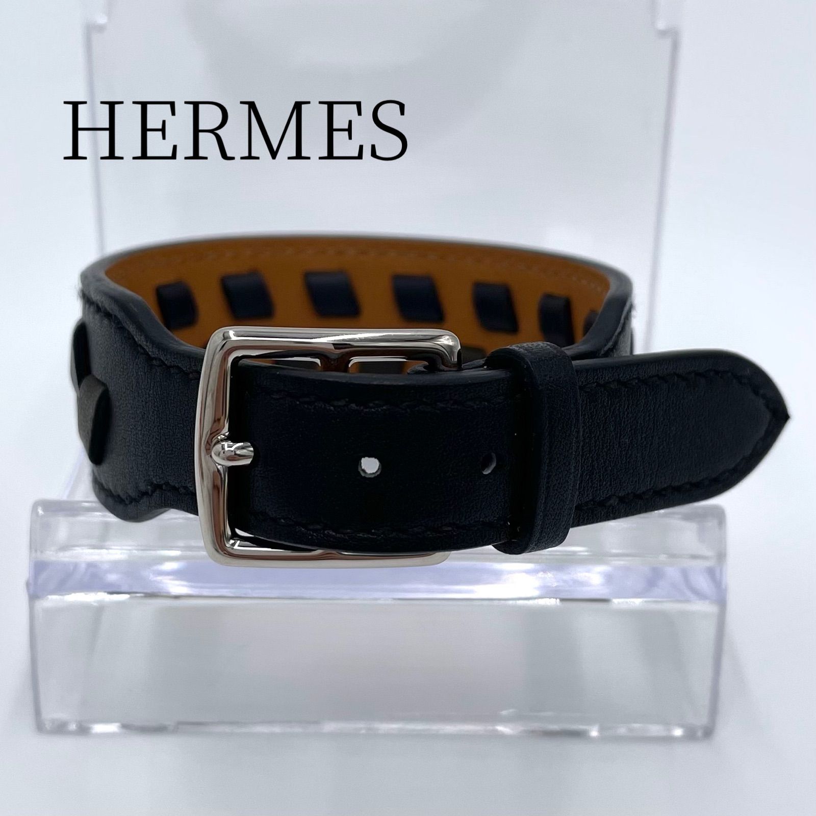 80%OFF!】 HERMES エルメス エトリヴィエール レザーブレスレット