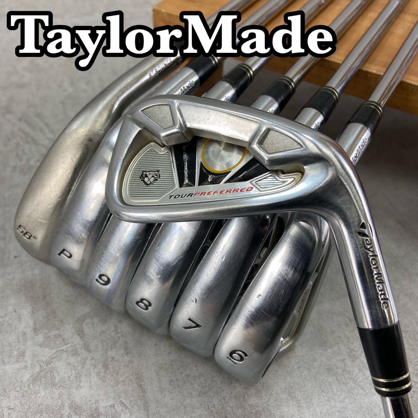 テーラーメイド ツアープリファード メンズゴルフ アイアンセット 7本