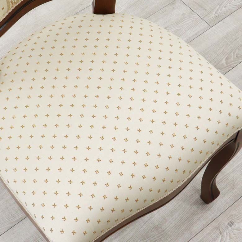 イタリア ダイニングチェア ベージュ 木製 完成品 高級 CHIC-BEIGE イタリア ダイニングチェア ベージュ 木製 完成品 高級 CHIC