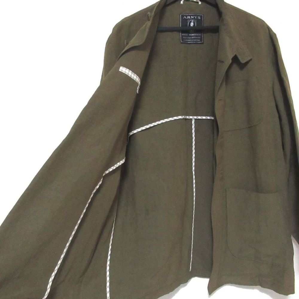 美品 名作 ARNYS アルニス フォレスティエール リネン×シルク