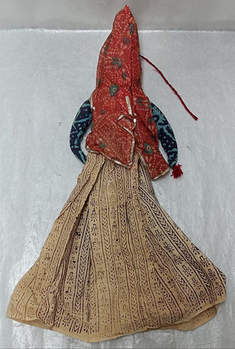 インドラジャスタン民族ビンテージ人形中古