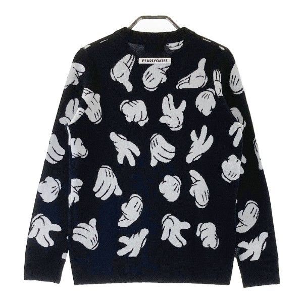 PEARLY GATES パーリーゲイツ 2021年モデル/×Disney 裏起毛 長袖ジップ
