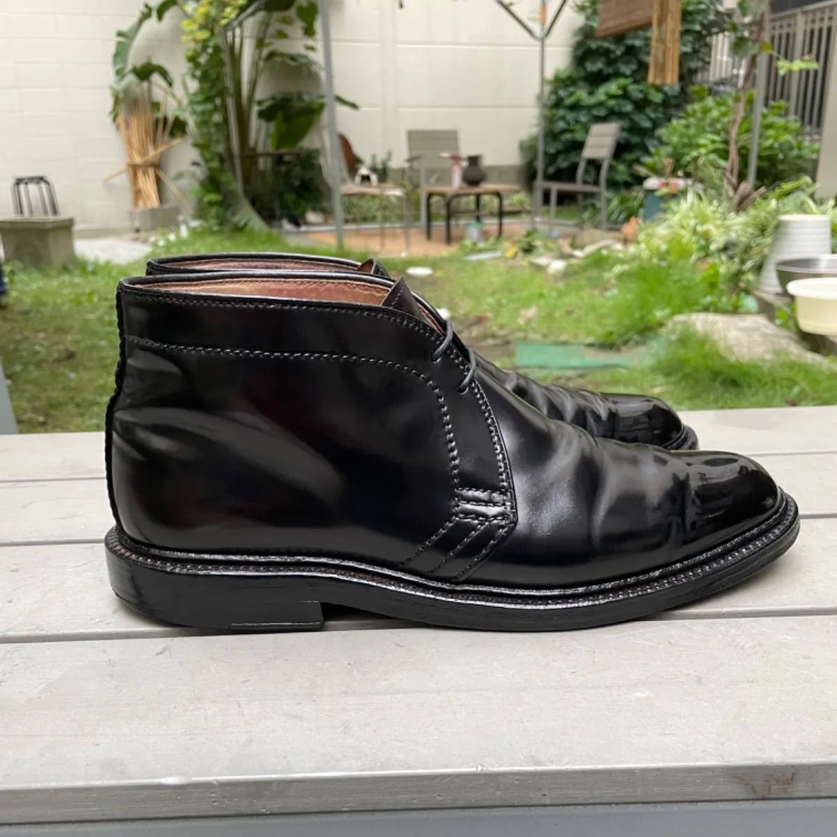 コードバン Alden オールデン チャッカブーツ US6.5D - メルカリ