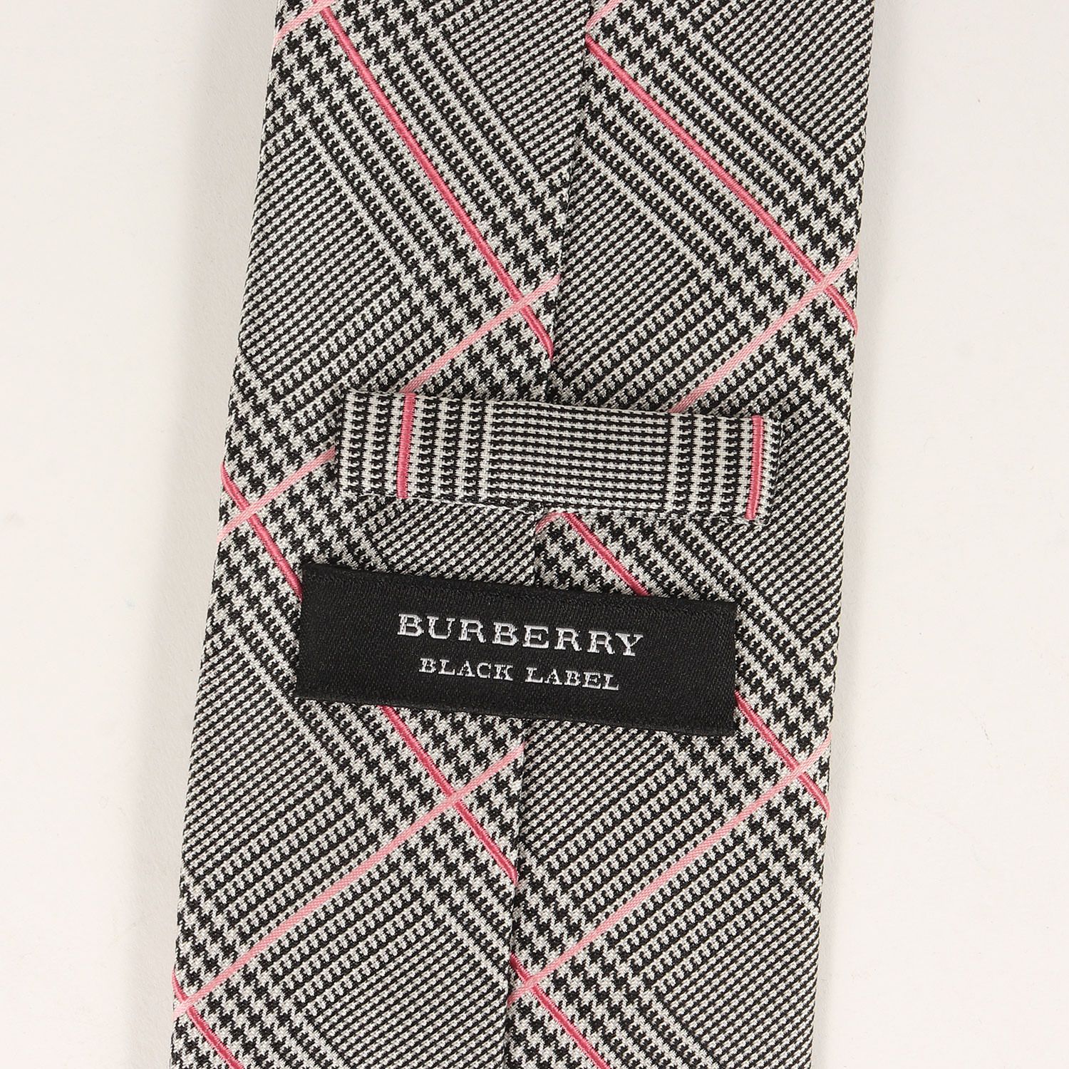 BUBERRY BLACK LABEL ネクタイ ノバチェック ホワイト バーバリー