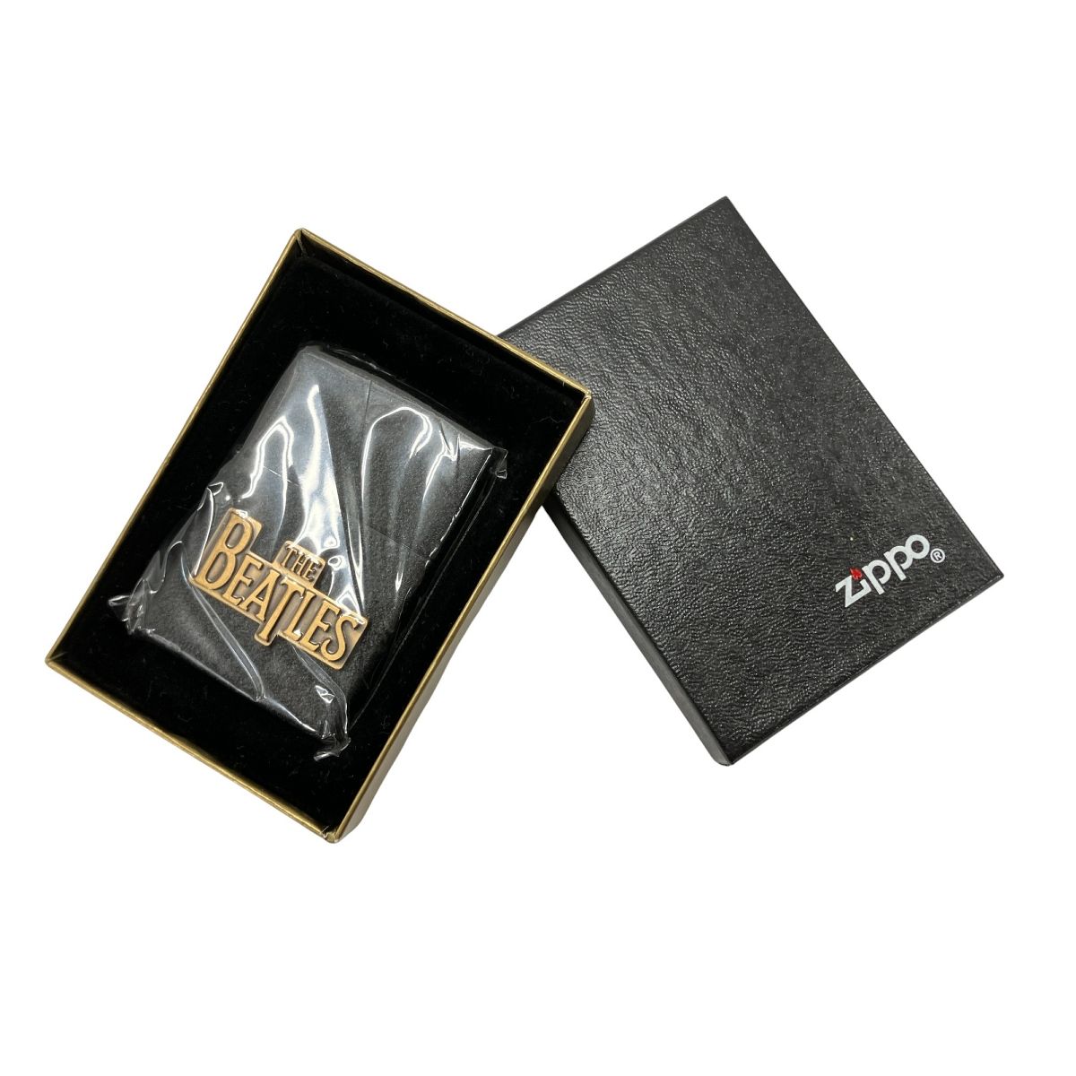 【バイパーオートセキュリティ300プラス】’96年購入、新品未使用ビンテージレア ZIPPO THE BEATLES ビートルズ ブラック・クラッケル 1996年製 喫煙