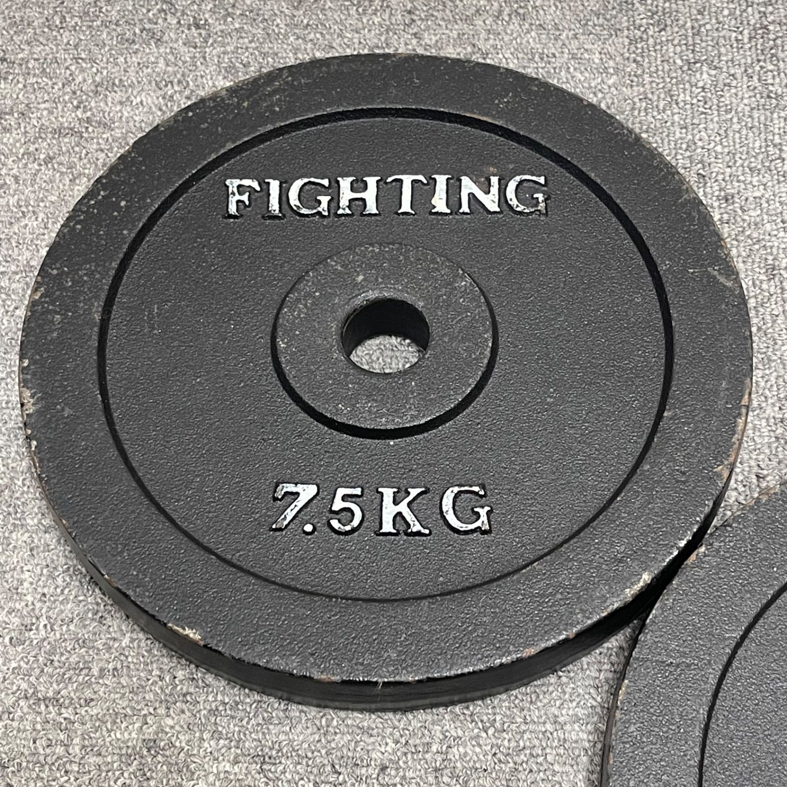 ファイティングロード　15kgプレート2枚 ファイティングロード ダンベルプレート 15kg ① ファイティングロード