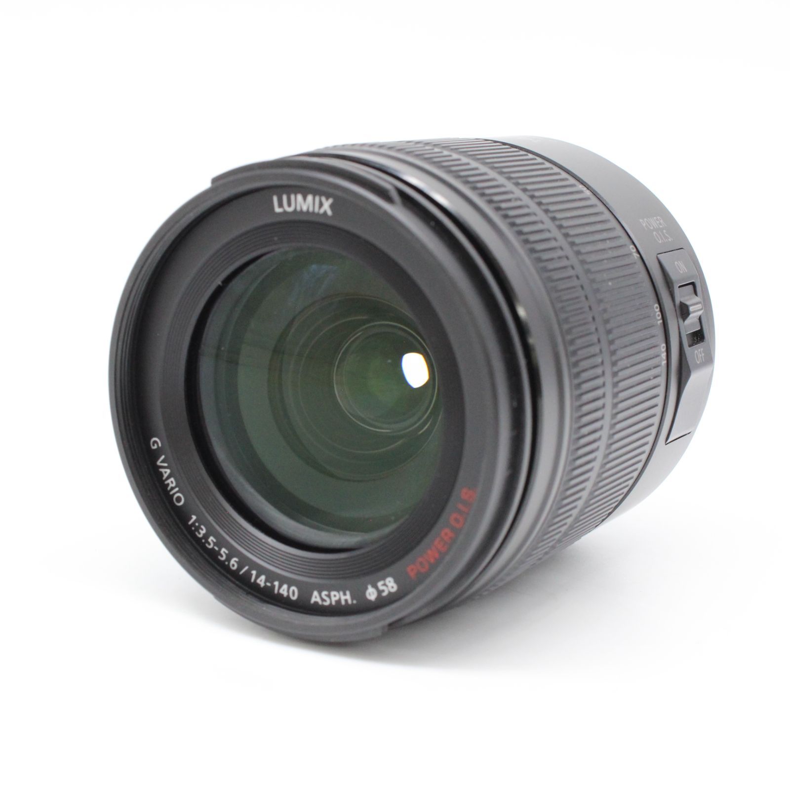 panasonic LUMIX g 14-140mm 手ブレ補正付き