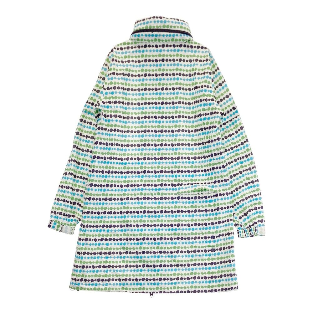 adabat - 【美品】アダバット レインワンピース サイズ：38 ADABAT アダバット フード付 レインワンピース 総柄