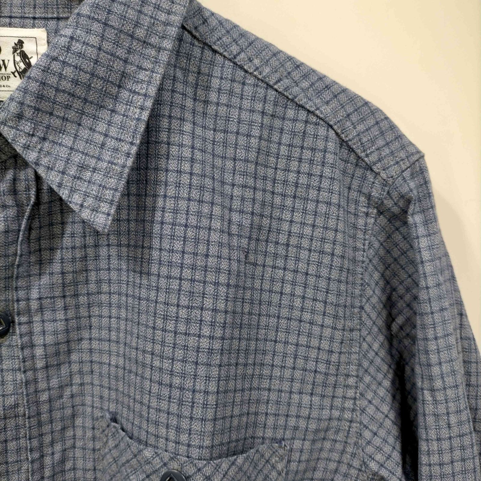 オールドクロウ OLD CROW OLD RODDER - L/S CHECK SHIRTS メンズ L