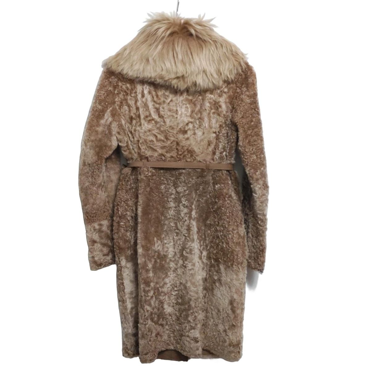 SANTACROCE サンタクローチェ コート サイズ42 L レディース - ライトブラウン 長袖 冬